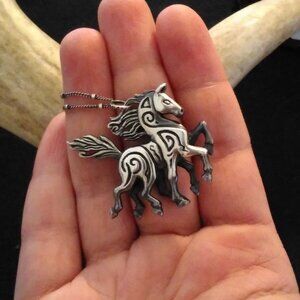 Sleipnir, Odin's Horse, Sterling Silver